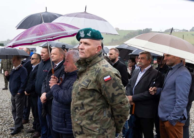 Minister obrony narodowej w Wojnarowej