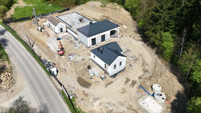 oczyszczalnia ścieków w Łęce