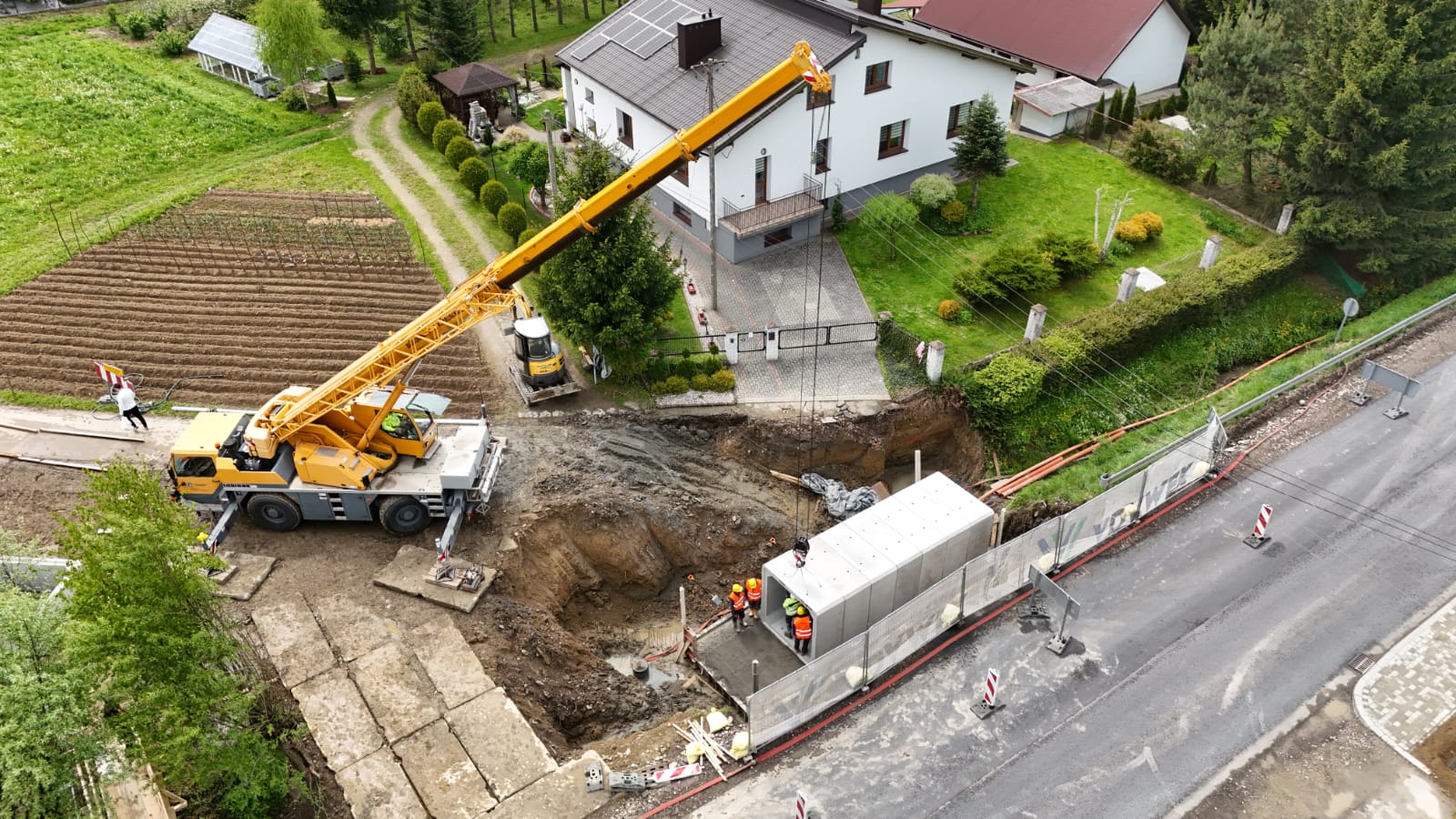Ruszyła inwestycja drogowa w Łęce
