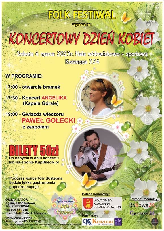 Koncert na Dzień Kobiet 4 MARCA