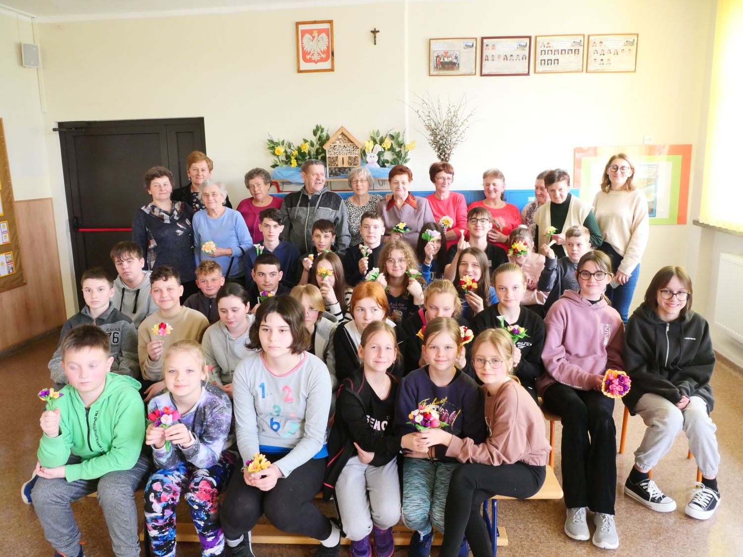 Warsztaty z seniorami w Posadowej Mogilskiej ZDJĘCIA