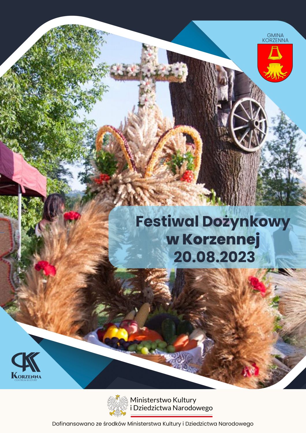 Dożynki w Korzennej tuż, tuż! 20 SIERPNIA