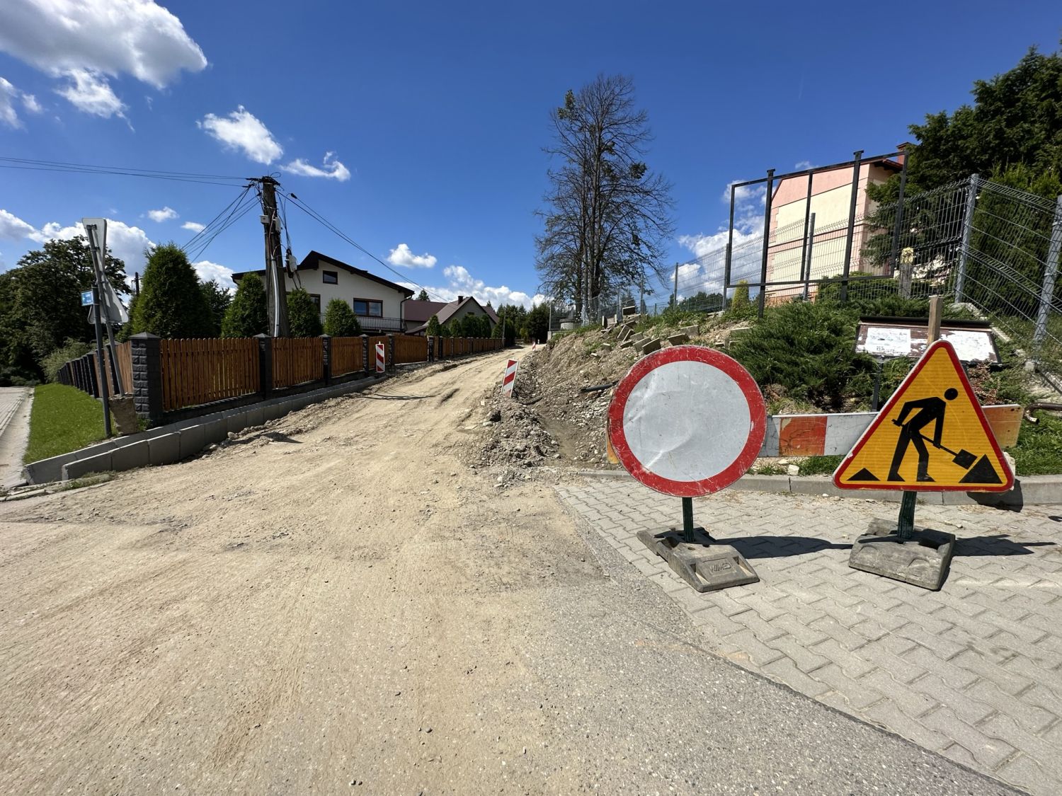 Trwają prace, są utrudnienia