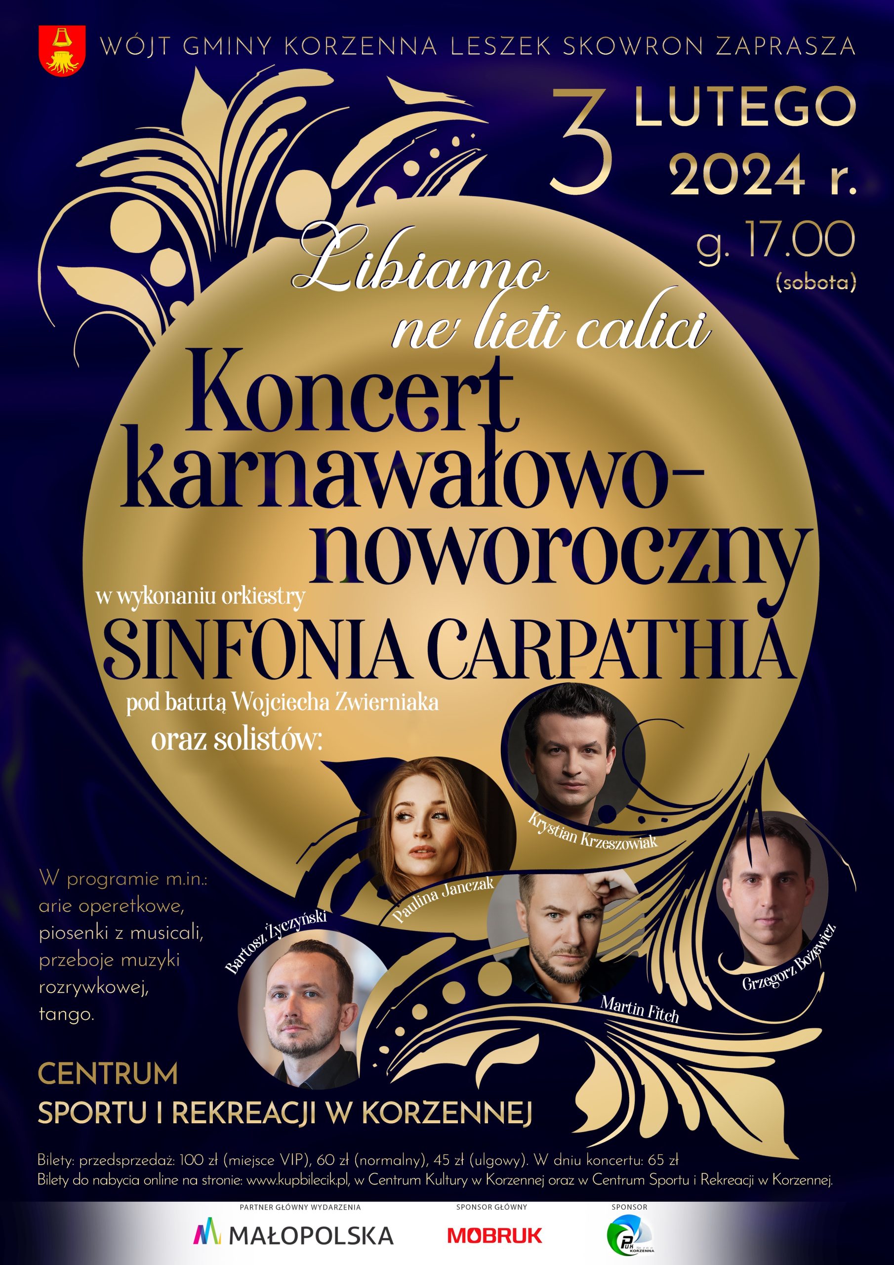 Przebojowy koncert w Korzennej 3 LUTEGO