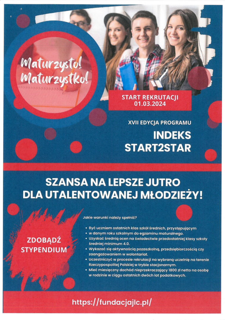 Stypendia Indeks Start2Star