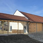 Zabytkowa stodoła zrekonstruowana