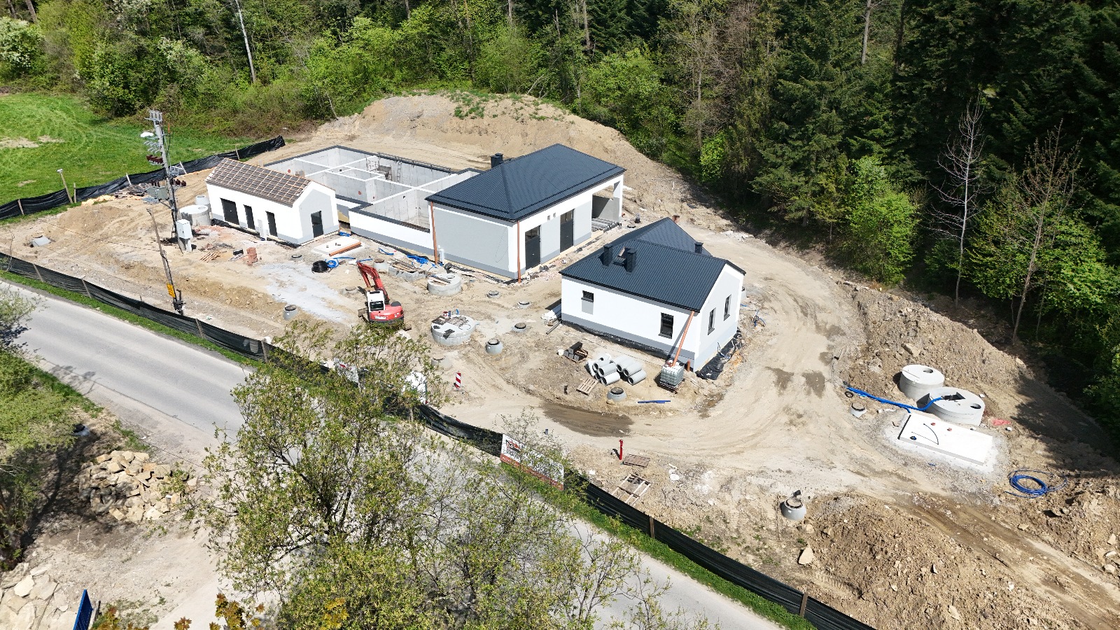 Oczyszczalnia ścieków w Łęce zgodnie z planem