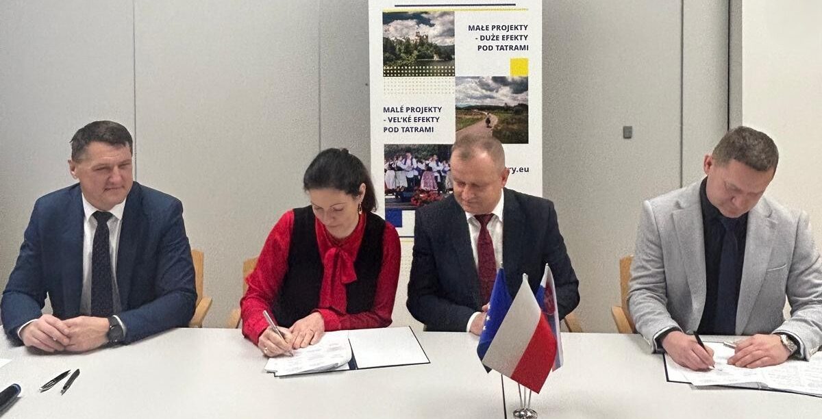 Korzenna z dofinansowaniem na projekt transgraniczny Interreg Polska- Słowacja