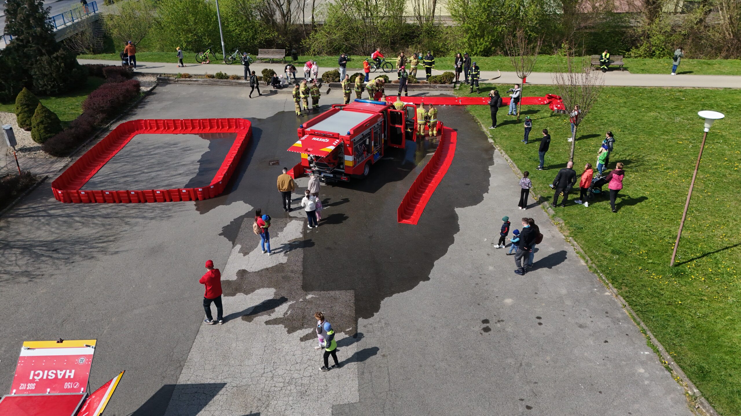 Strażacy z Gminy Korzenna ćwiczyli na Słowacji