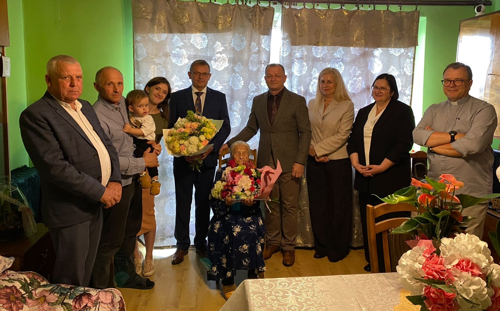 100. urodziny Julii Wielgus z Korzennej