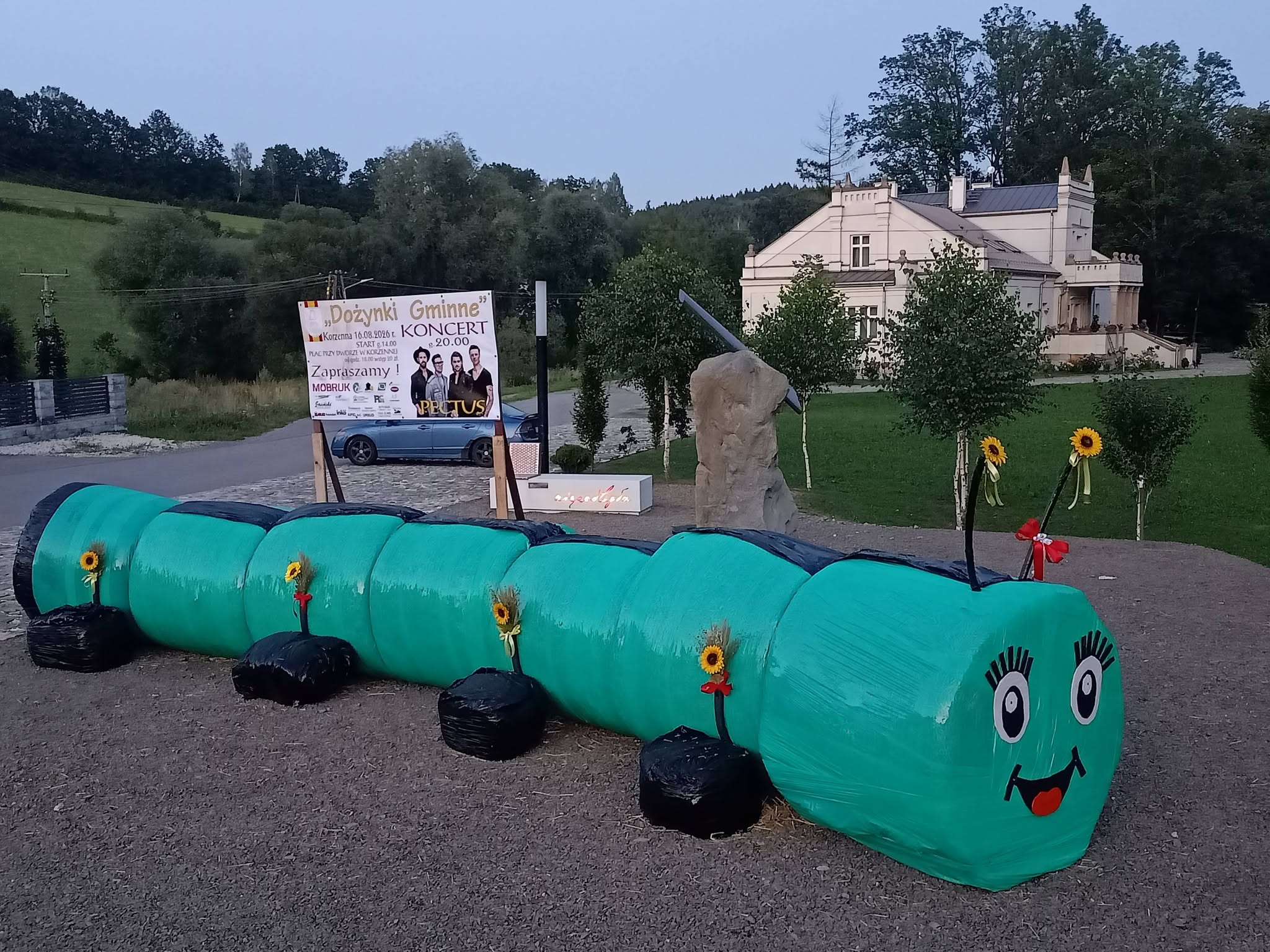 Witacze dożynkowe zapraszają do Korzennej