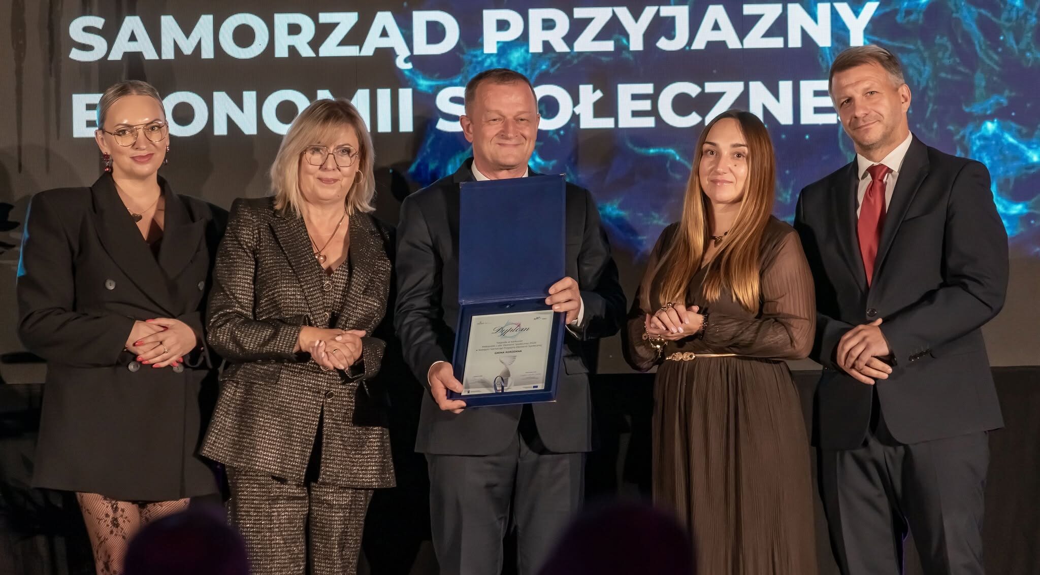 Gmina Korzenna nagrodzona za rozwój ekonomii społecznej