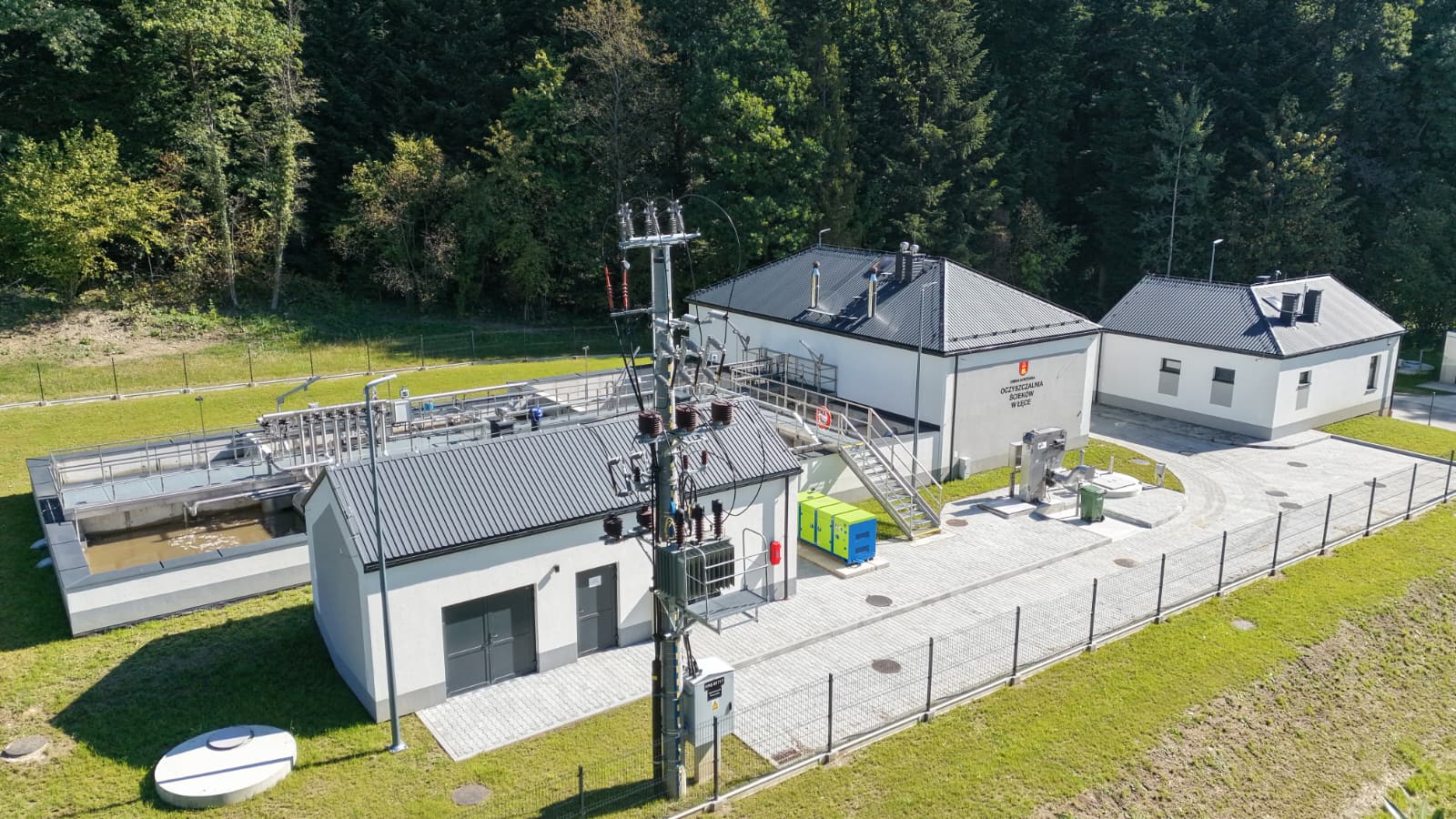 Oczyszczalnia ścieków w Łęce już pracuje. Potrzebne kolejne przyłącza